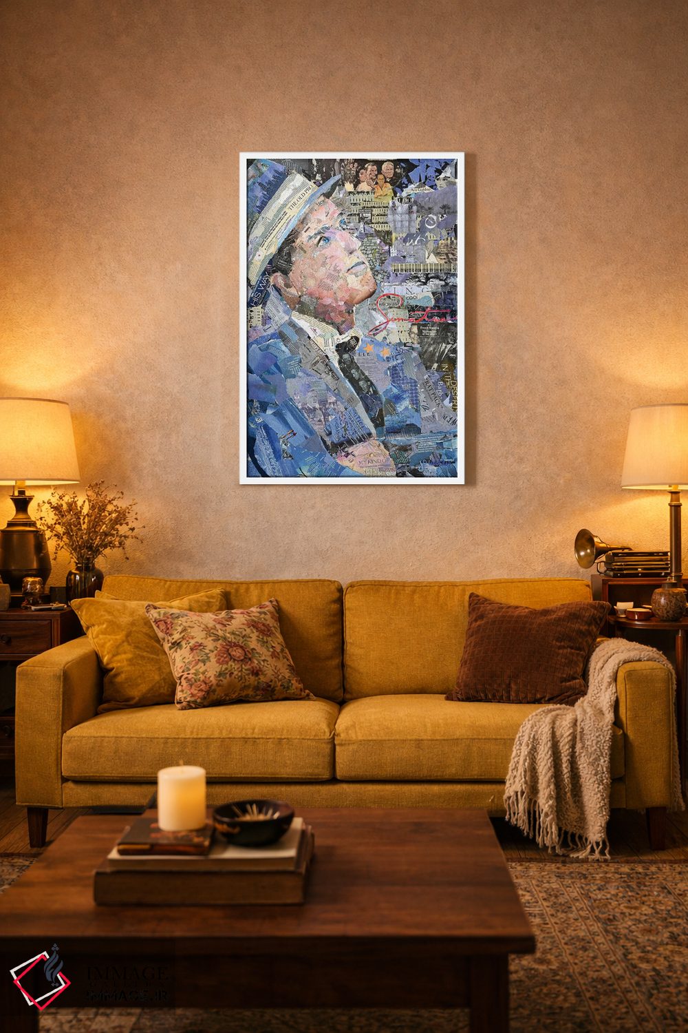 تابلو دکوراتیو سیناترا اثر جیمی پاولیچ-واکر - D2W