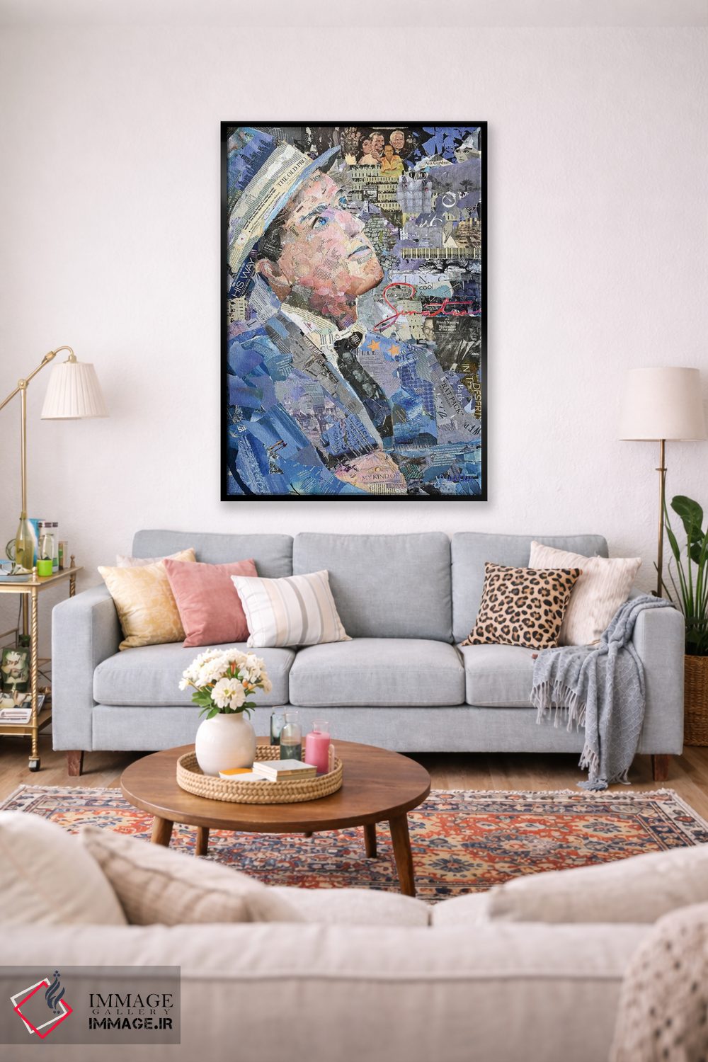 تابلو دکوراتیو سیناترا اثر جیمی پاولیچ-واکر - D1B