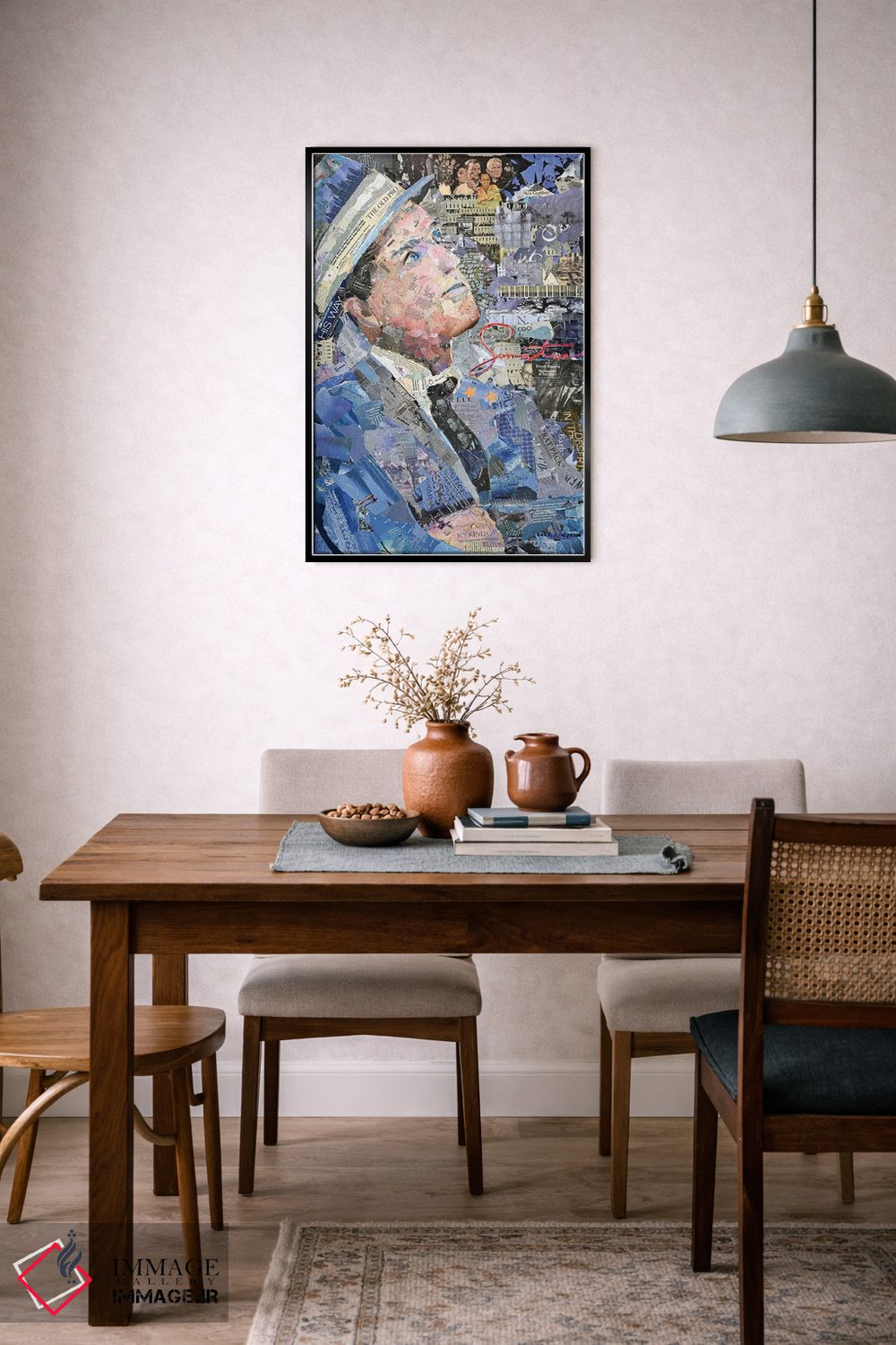 تابلو دکوراتیو سیناترا اثر جیمی پاولیچ-واکر - D6B