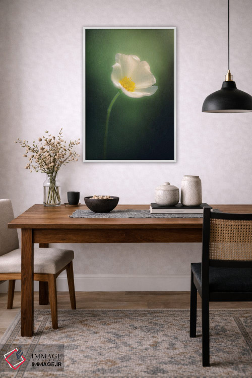 تابلو دکوراتیو گل وحشی در فضایی رویایی اثر جفرسون کاستلاری - D2W