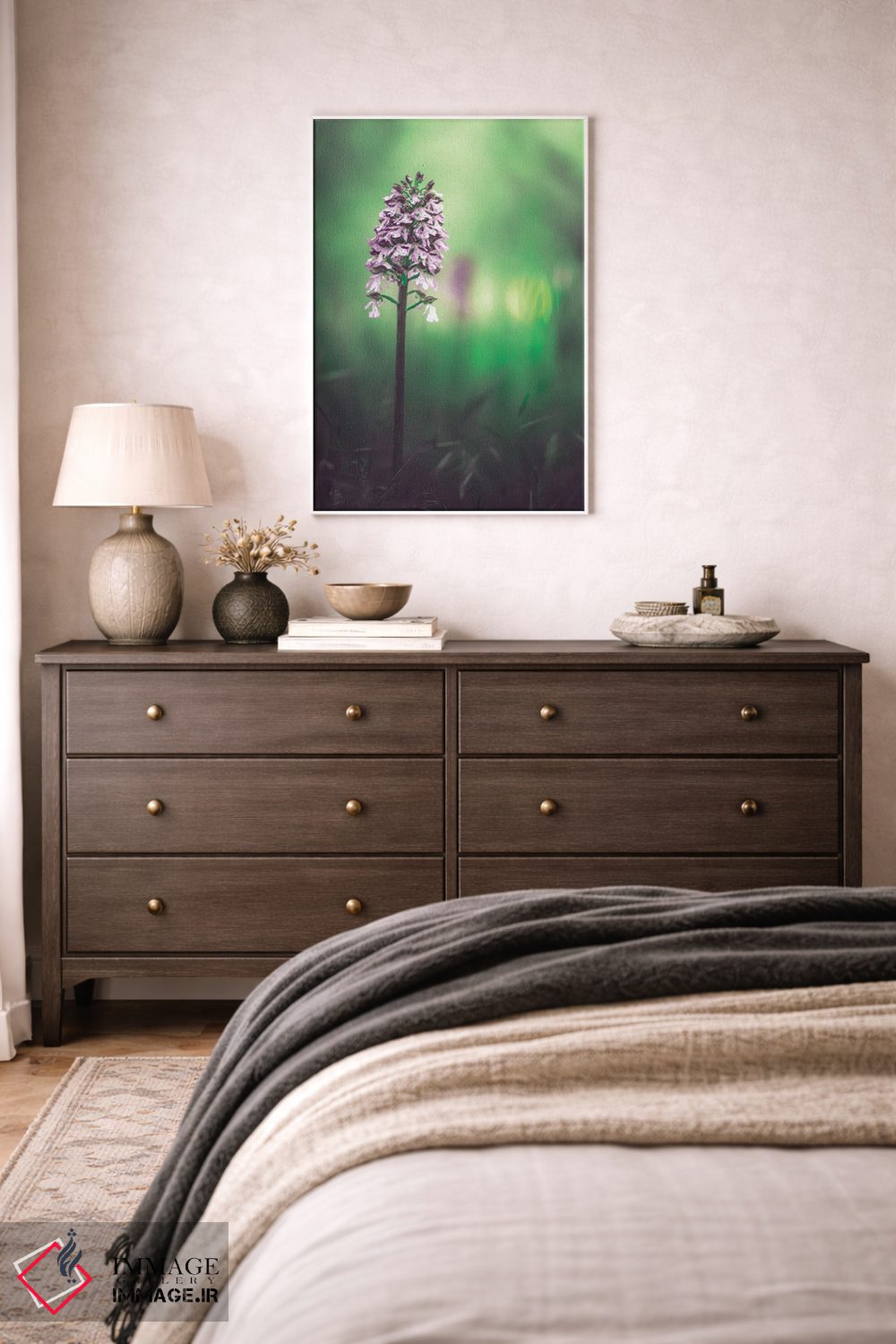 تابلو دکوراتیو ارکیده وحشی اثر جفرسون کاستلاری - D3W