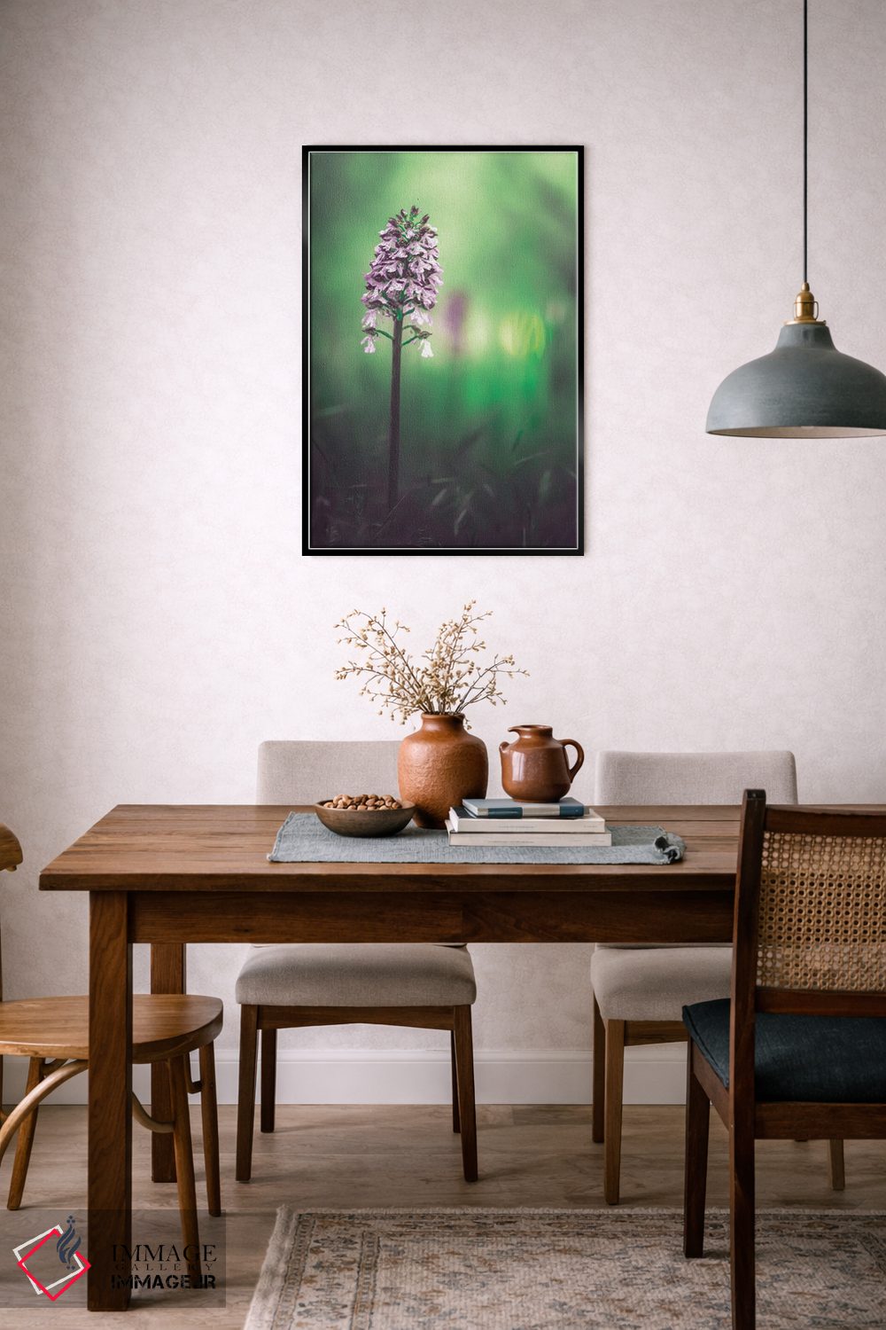 تابلو دکوراتیو ارکیده وحشی اثر جفرسون کاستلاری - D6B