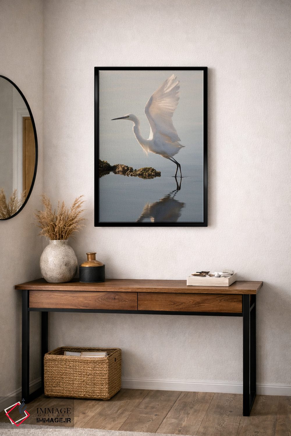 تابلو دکوراتیو اگرت کوچک در حال اوج گرفتن اثر جفرسون کاستلاری - D4B