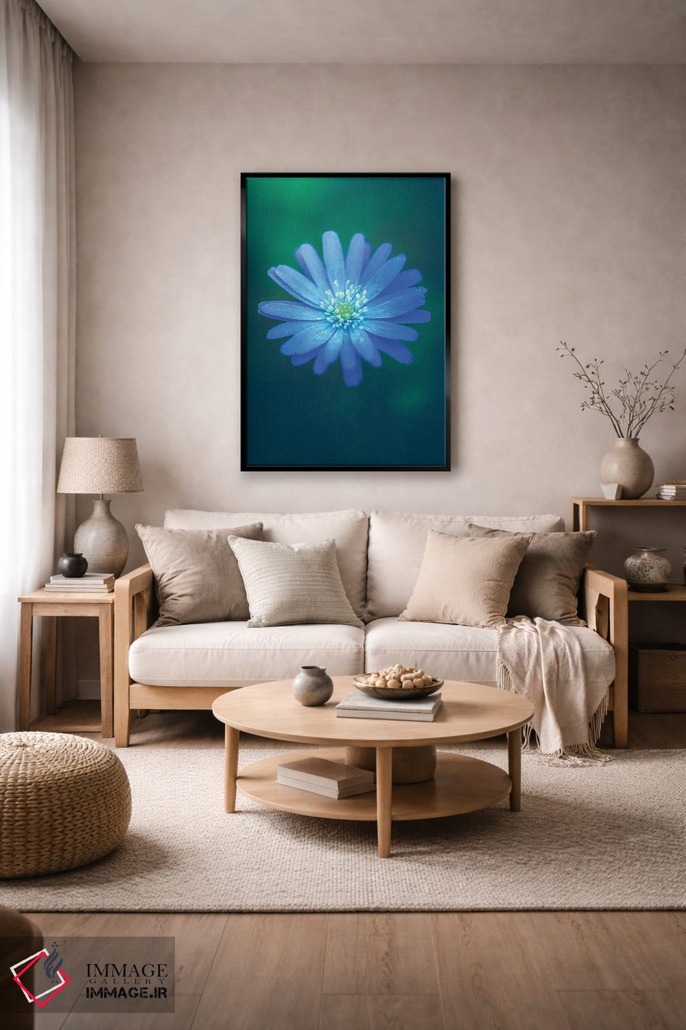 تابلو دکوراتیو شقایق آپنینی اثر جفرسون کاستلاری - D5B