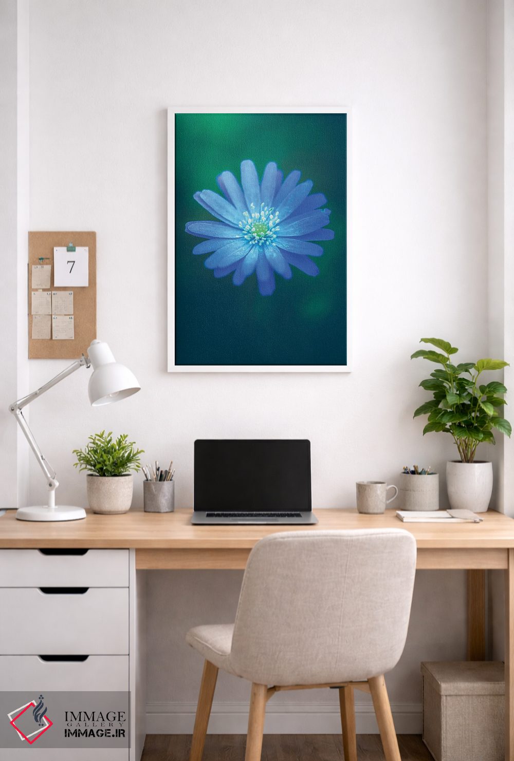 تابلو دکوراتیو شقایق آپنینی اثر جفرسون کاستلاری - D4W