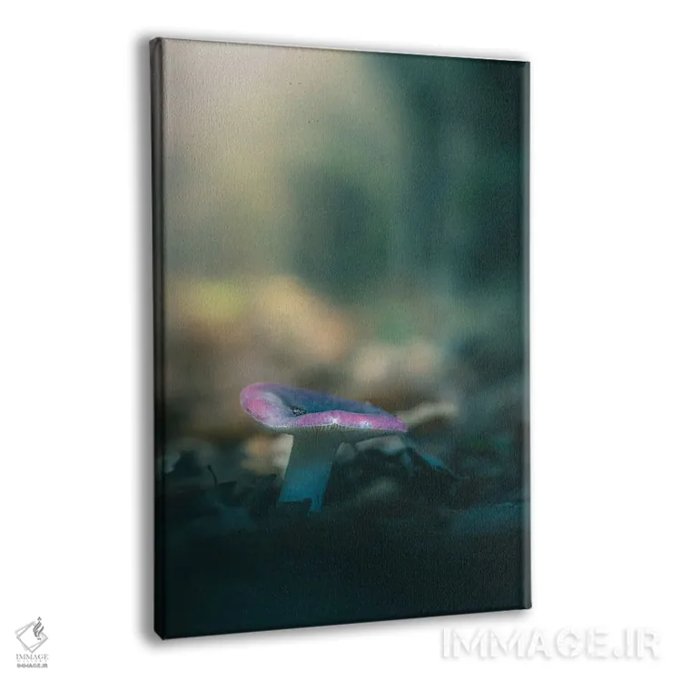 تابلو دکوراتیو قارچ کوچک روسولا اثر جفرسون کاستلاری - نمای پرسپکتیو محصول