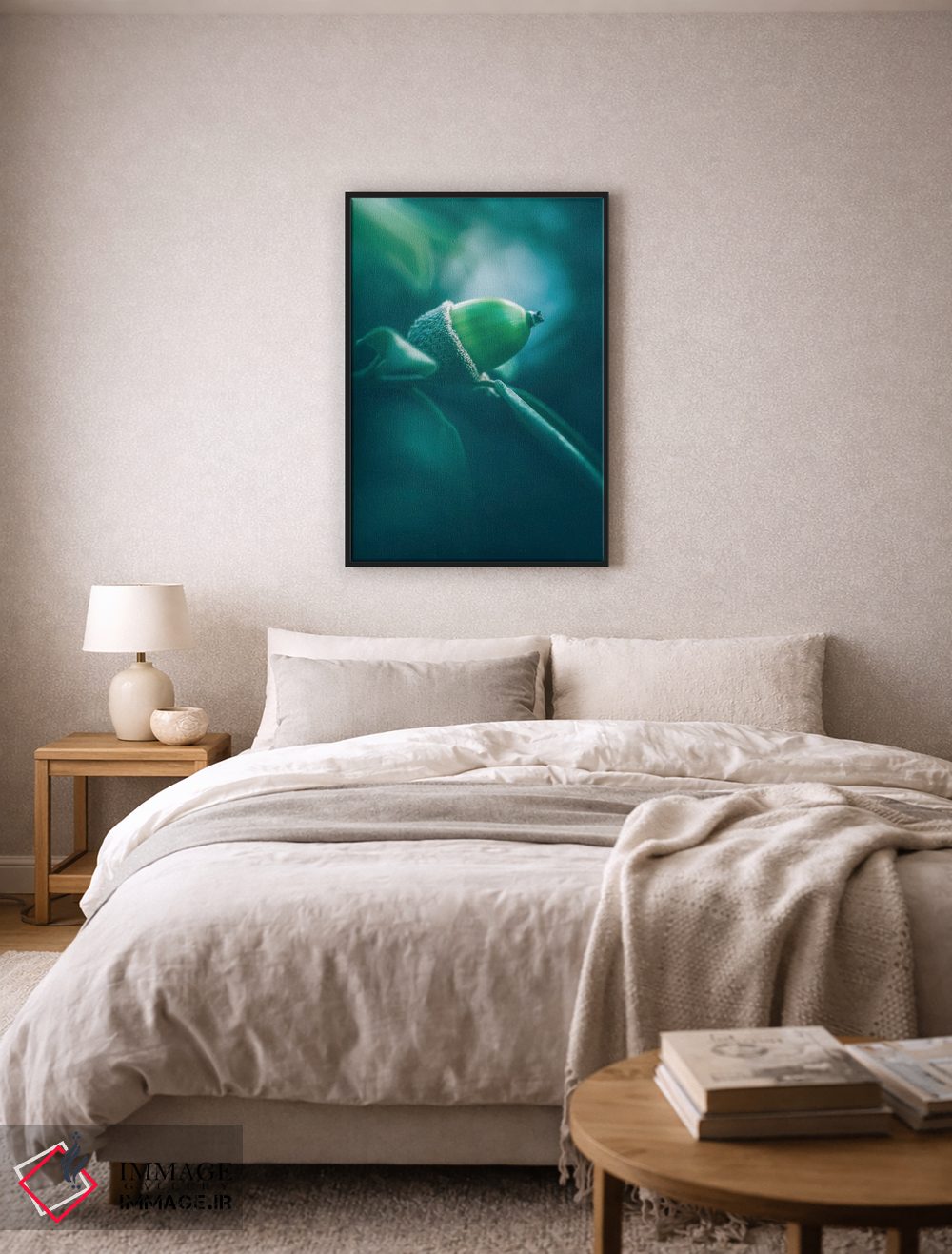 تابلو دکوراتیو میوه بلوط هولم اثر جفرسون کاستلاری - D6B