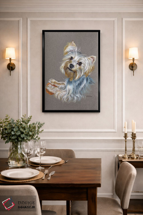 تابلو دکوراتیو یورکی اثر جنیفر رداستریک - D1B