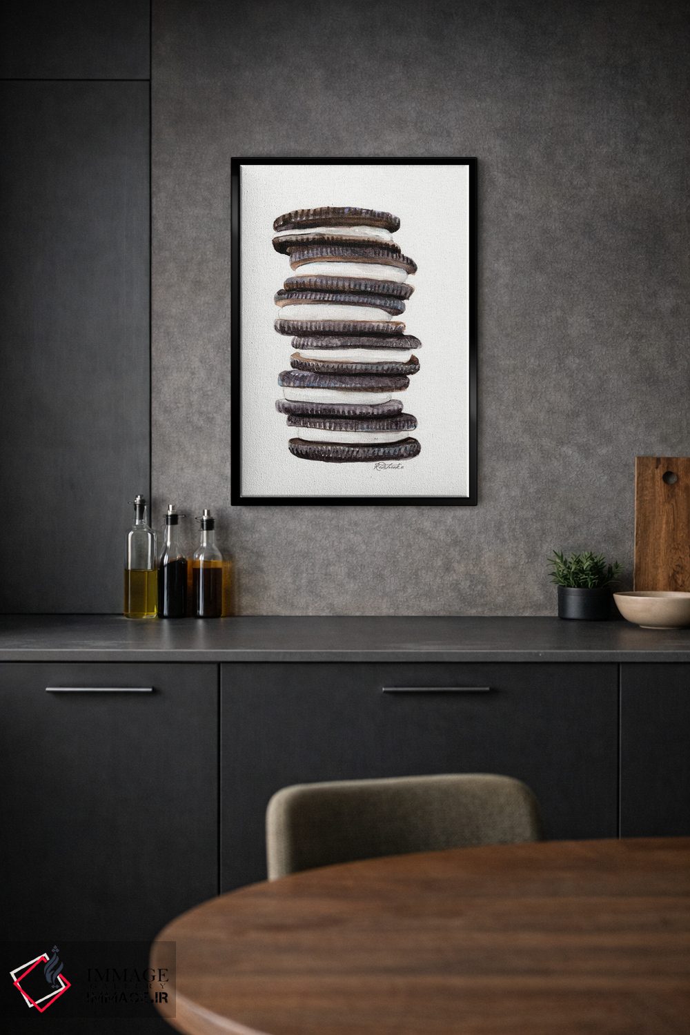 تابلو دکوراتیو توده ای از شگفتی اثر جنیفر رداستریک - D2B