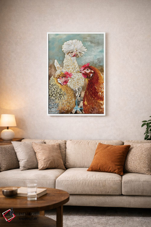 تابلو دکوراتیو دختران طلایی اثر جنیفر رداستریک - D4W