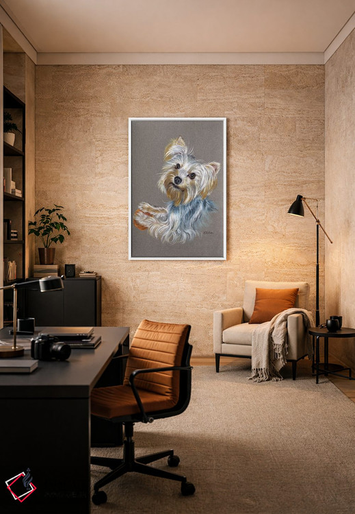 تابلو دکوراتیو یورکی اثر جنیفر رداستریک - D4W