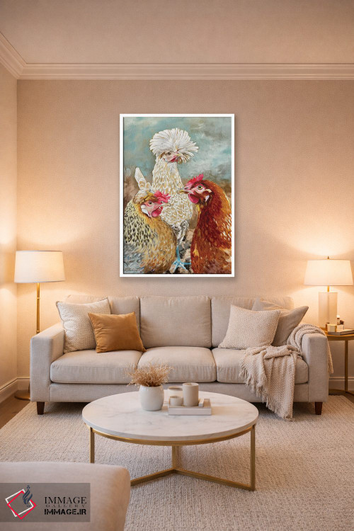 تابلو دکوراتیو دختران طلایی اثر جنیفر رداستریک - D3W