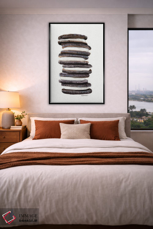 تابلو دکوراتیو توده ای از شگفتی اثر جنیفر رداستریک - D5B