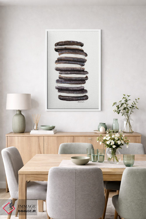 تابلو دکوراتیو توده ای از شگفتی اثر جنیفر رداستریک - D6W