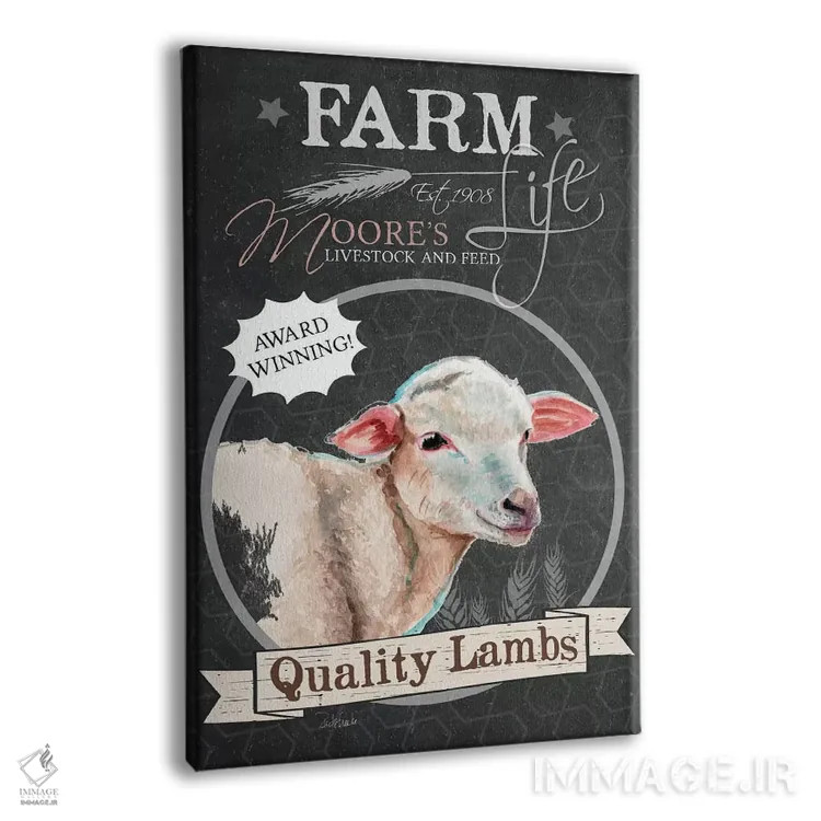 تابلو مدرن بره های با کیفیت اثر جنیفر رداستریک - نمای پرسپکتیو محصول