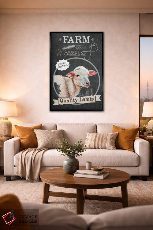 تابلو مدرن بره های با کیفیت اثر جنیفر رداستریک - D3B