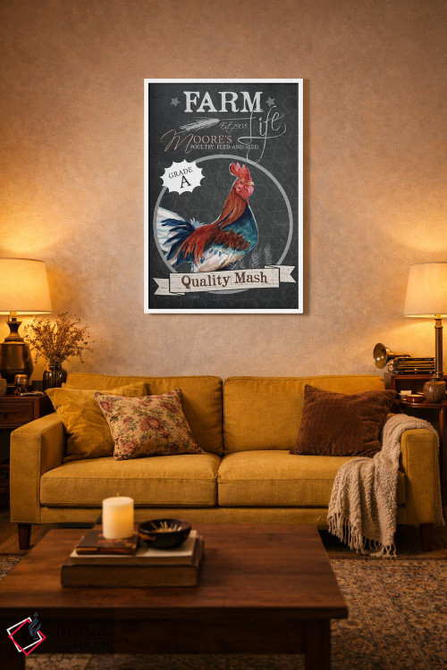 تابلو مدرن خوراک دام با کیفیت اثر جنیفر رداستریک - D4W