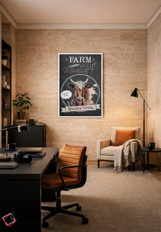 تابلو مدرن دانه با کیفیت اثر جنیفر رداستریک - D4W