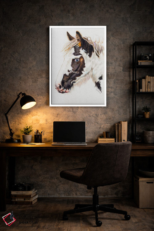 تابلو دکوراتیو کره مایه کولی اثر جنیفر رداستریک - D5W