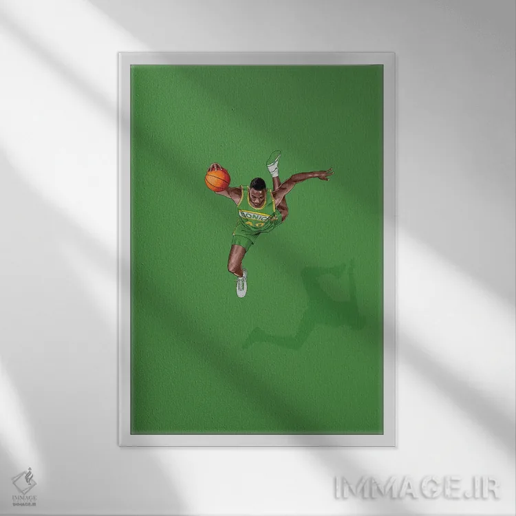 تابلو دکوراتیو مسافران مکرر کمپ اثر جیسون رتلیف - نمای قابدار سفید