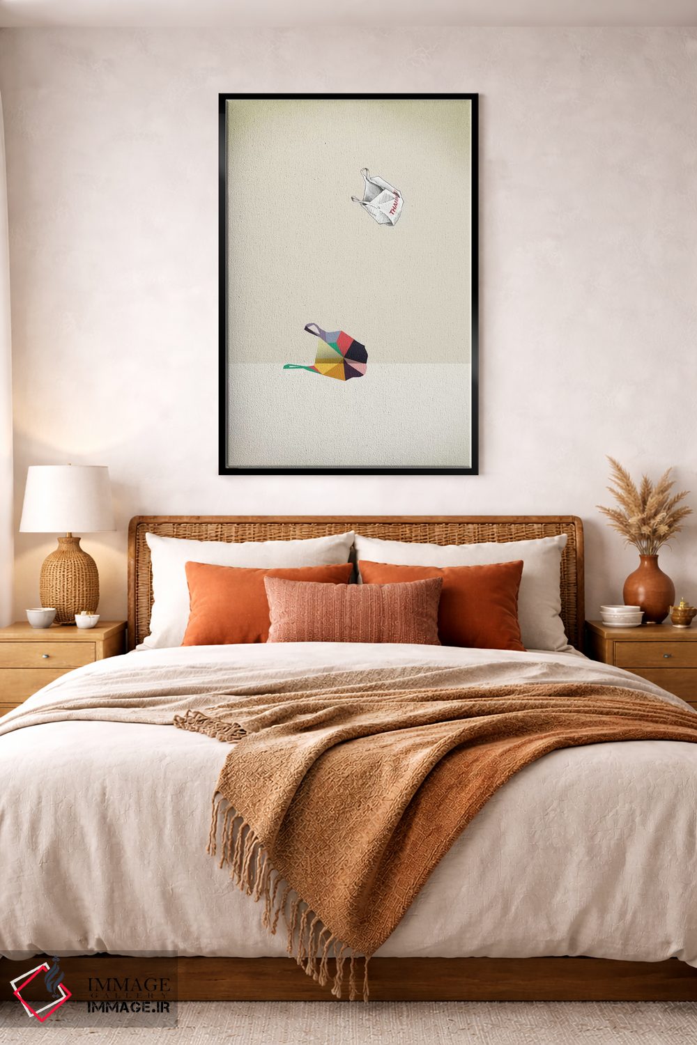 تابلو دکوراتیو تشکر با سایه متحرک اثر جیسون رتلیف - D4B