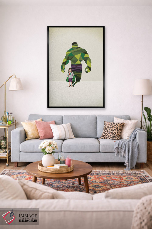 تابلو دکوراتیو ابر سایه ها: دختر کوبنده اثر جیسون رتلیف - D3B