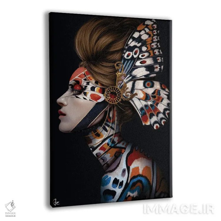 تابلو دکوراتیو دگرگونی اثر جولیو روسی - نمای پرسپکتیو محصول