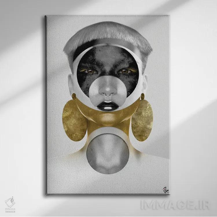 تابلو دکوراتیو آئوروم اثر جولیو روسی - نمای روبهرو روی دیوار