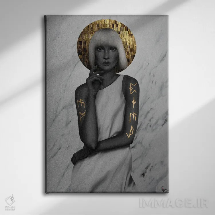 تابلو دکوراتیو رون اثر جولیو روسی - نمای روبهرو روی دیوار