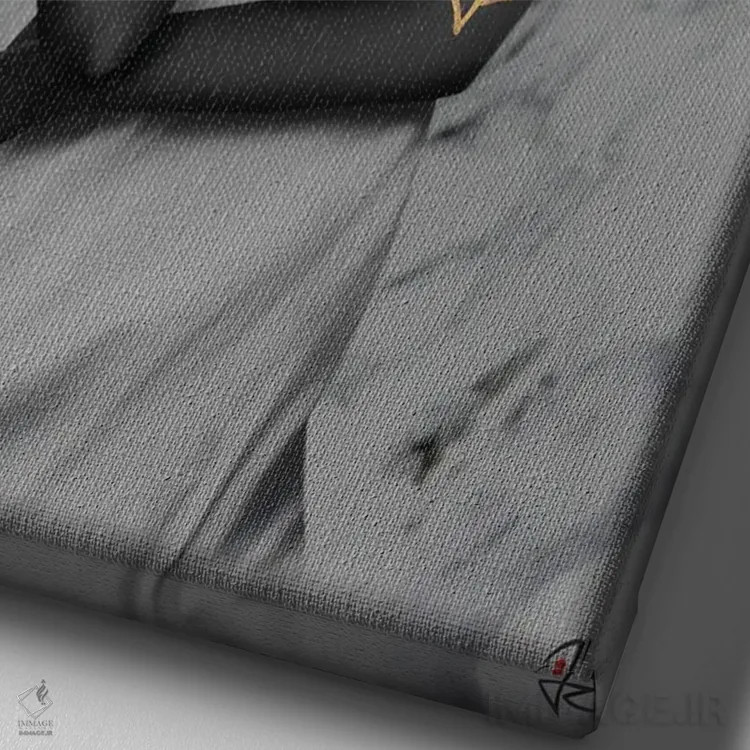 تابلو دکوراتیو رون اثر جولیو روسی - نمای نزدیک بافت بوم