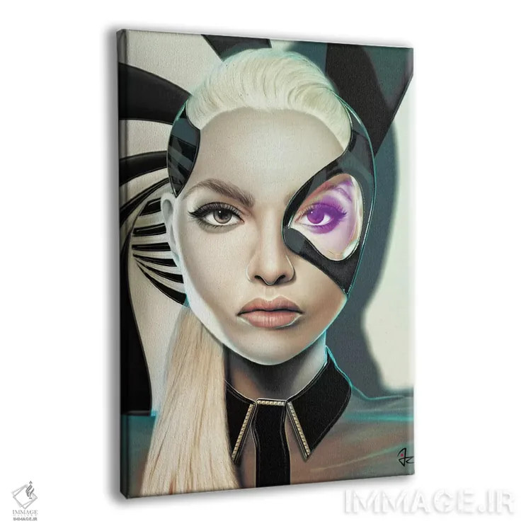 تابلو دکوراتیو مارپیچ اثر جولیو روسی - نمای پرسپکتیو محصول