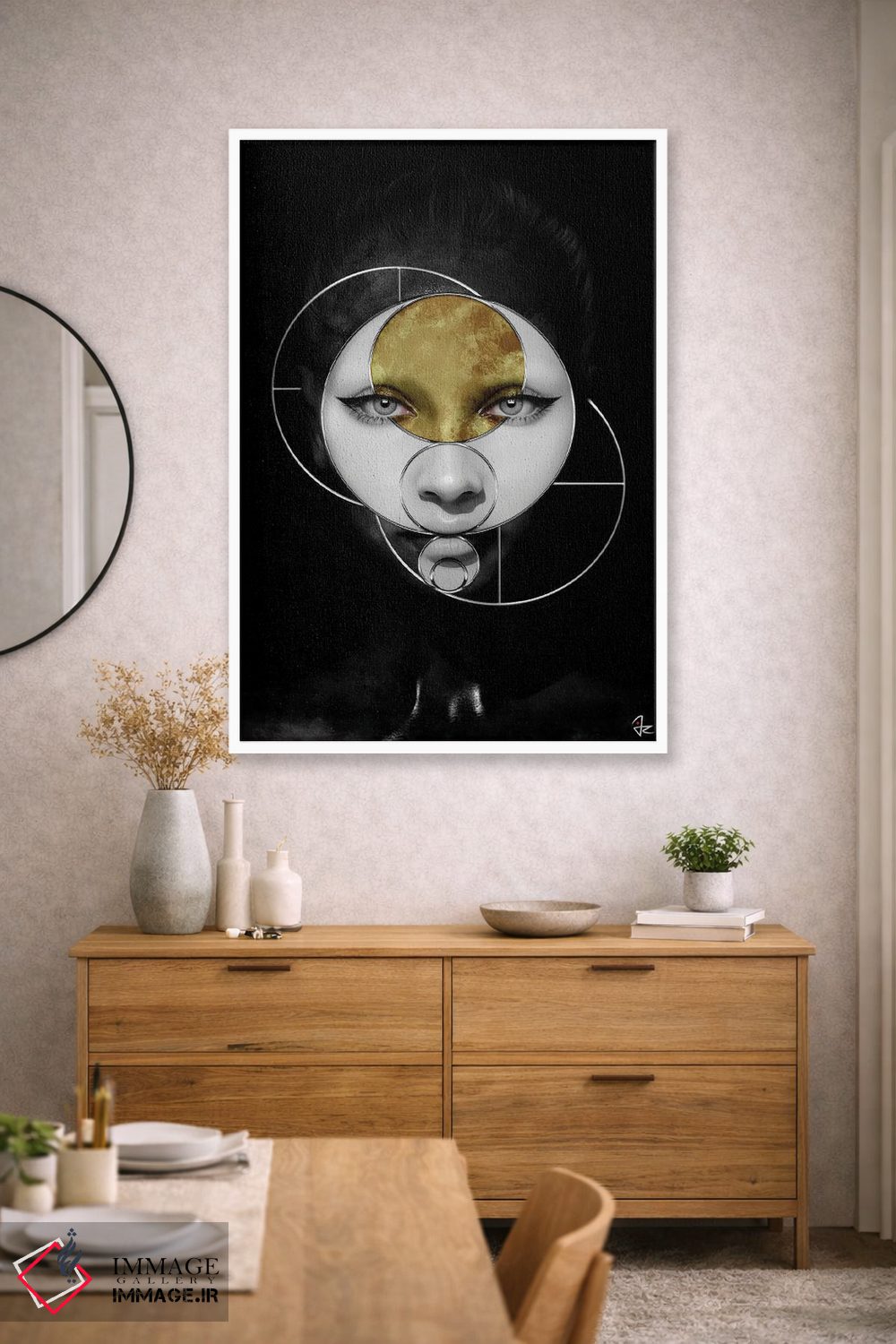 تابلو دکوراتیو سرگیجه اثر جولیو روسی - D1W