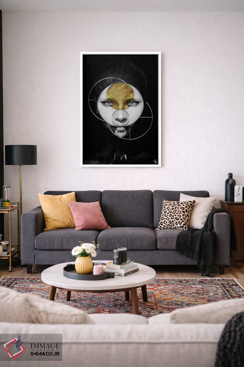 تابلو دکوراتیو سرگیجه اثر جولیو روسی - D3W