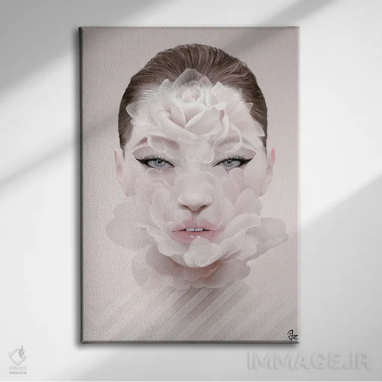 تابلو دکوراتیو راش اثر جولیو روسی - نمای روبهرو روی دیوار