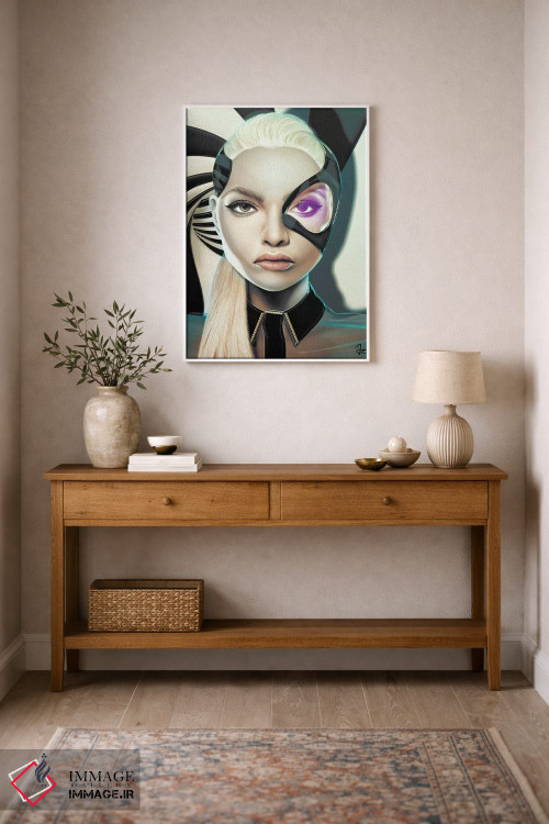 تابلو دکوراتیو مارپیچ اثر جولیو روسی - D1W