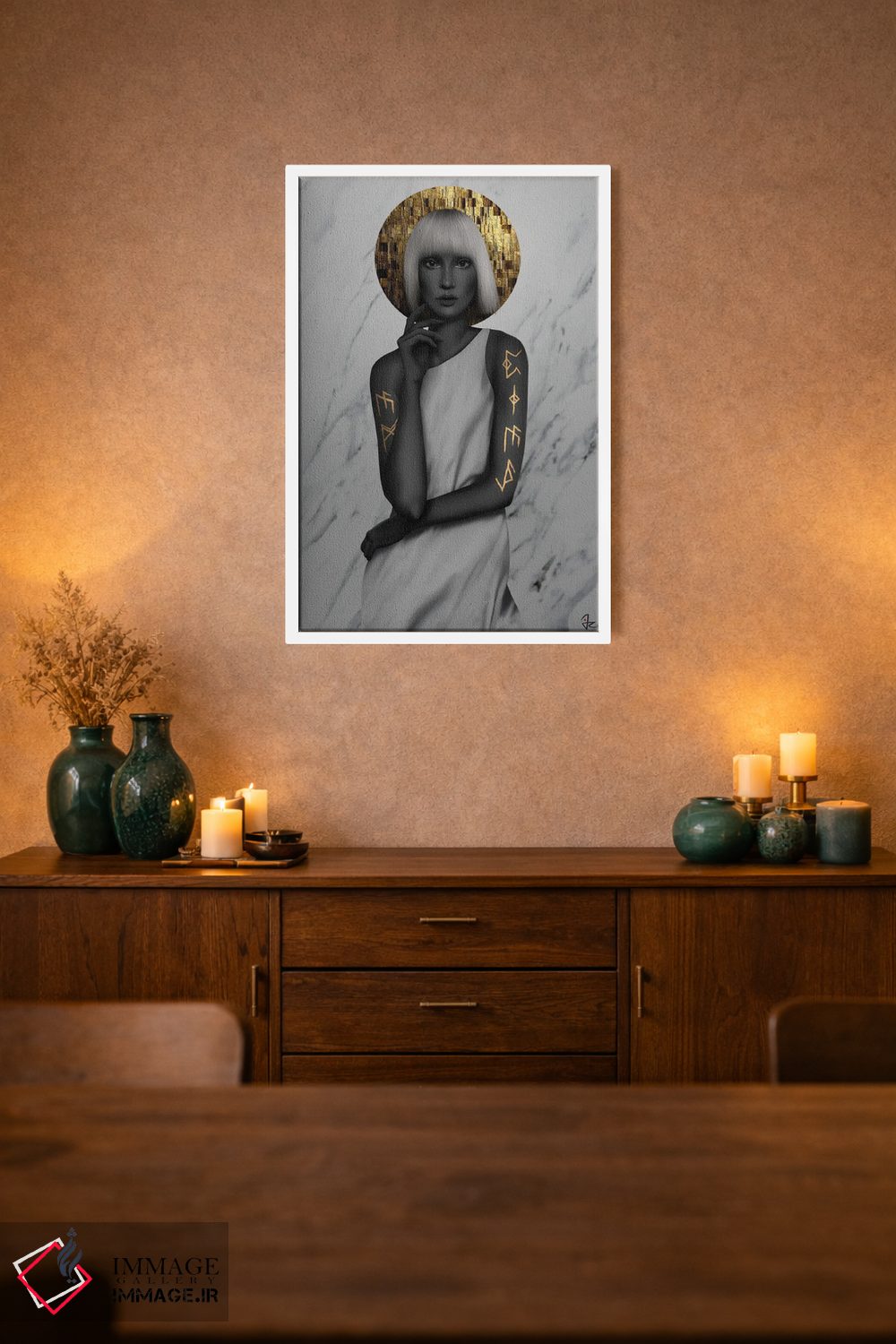 تابلو دکوراتیو رون اثر جولیو روسی - D3W