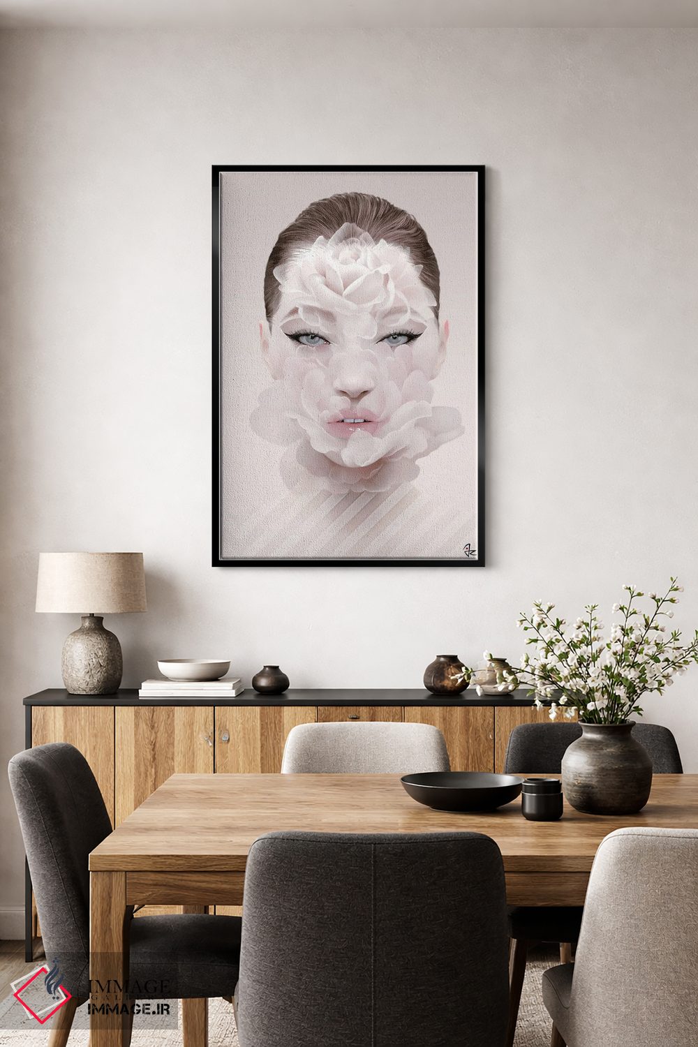 تابلو دکوراتیو راش اثر جولیو روسی - D4B