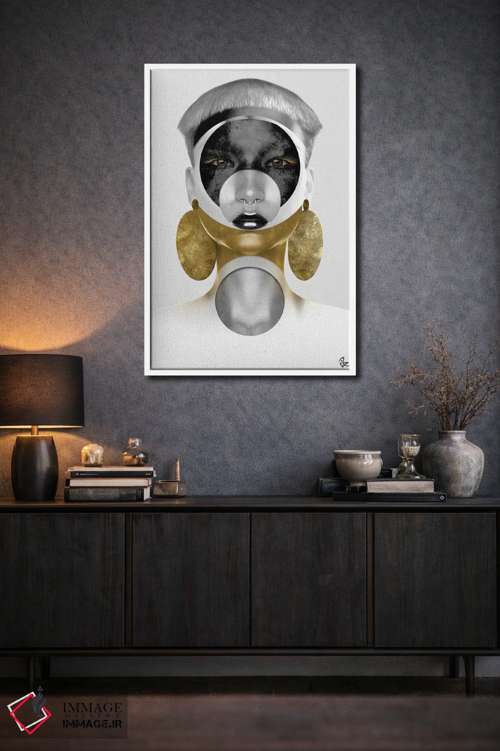 تابلو دکوراتیو آئوروم اثر جولیو روسی - D1W