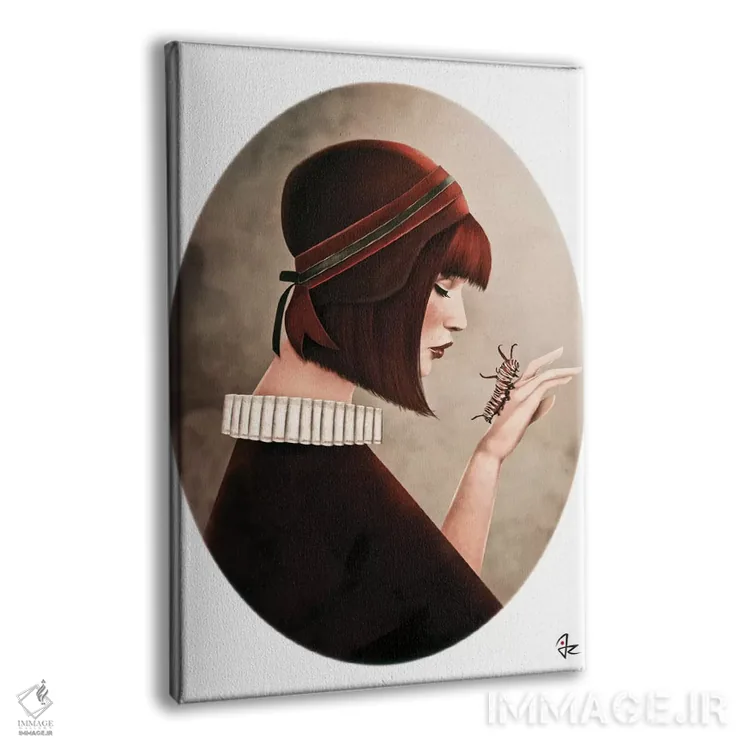 تابلو دکوراتیو پادشاه اثر جولیو روسی - نمای پرسپکتیو محصول