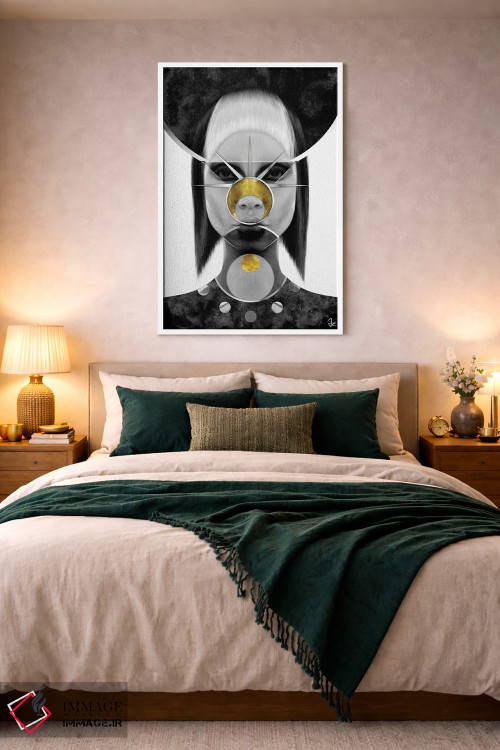 تابلو دکوراتیو رمزنگاری اثر جولیو روسی - D2W