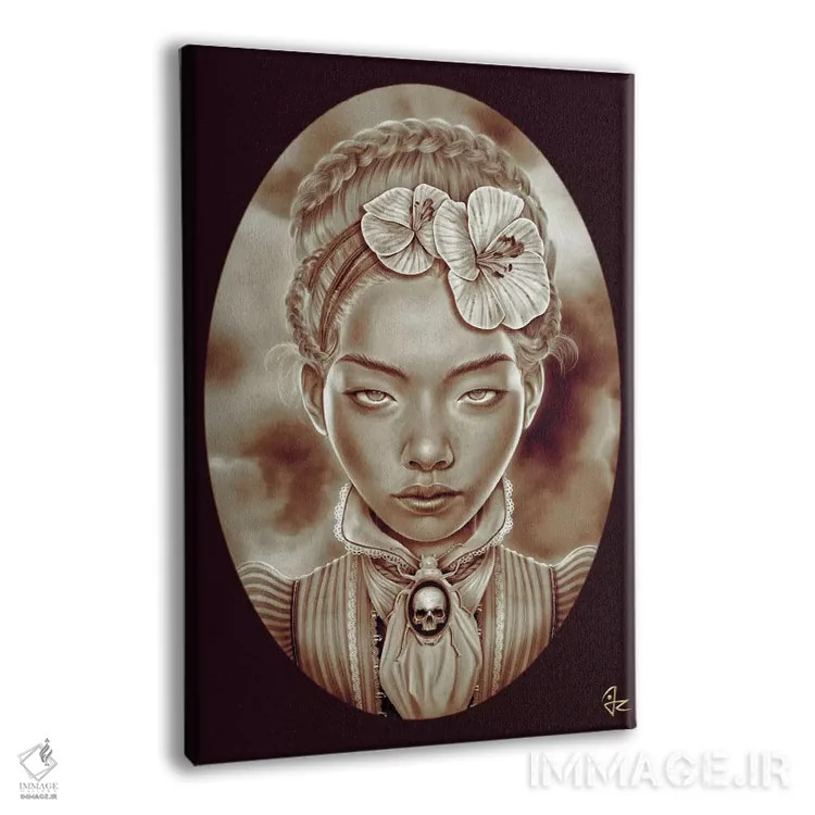 تابلو دکوراتیو روح ویکتوریایی اثر جولیو روسی - نمای پرسپکتیو محصول