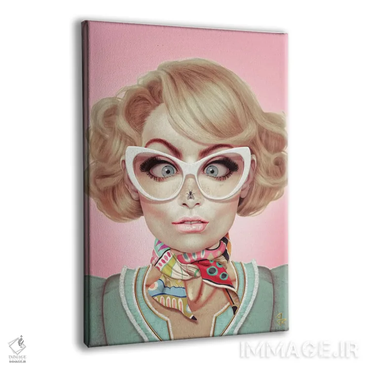 تابلو دکوراتیو پرواز کن اثر جولیو روسی - نمای پرسپکتیو محصول