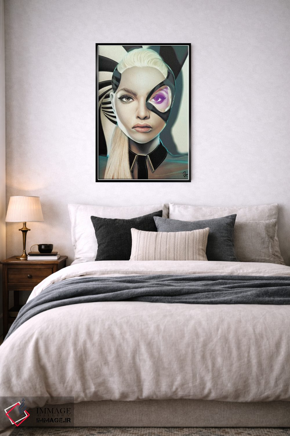 تابلو دکوراتیو مارپیچ اثر جولیو روسی - D6B