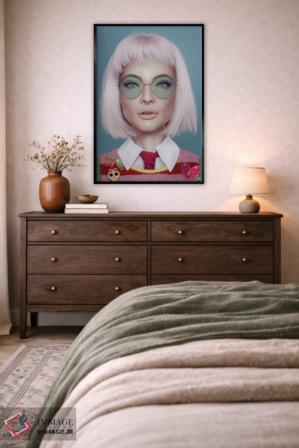 تابلو دکوراتیو در جستجوی آخر هفته اثر جولیو روسی - D4B