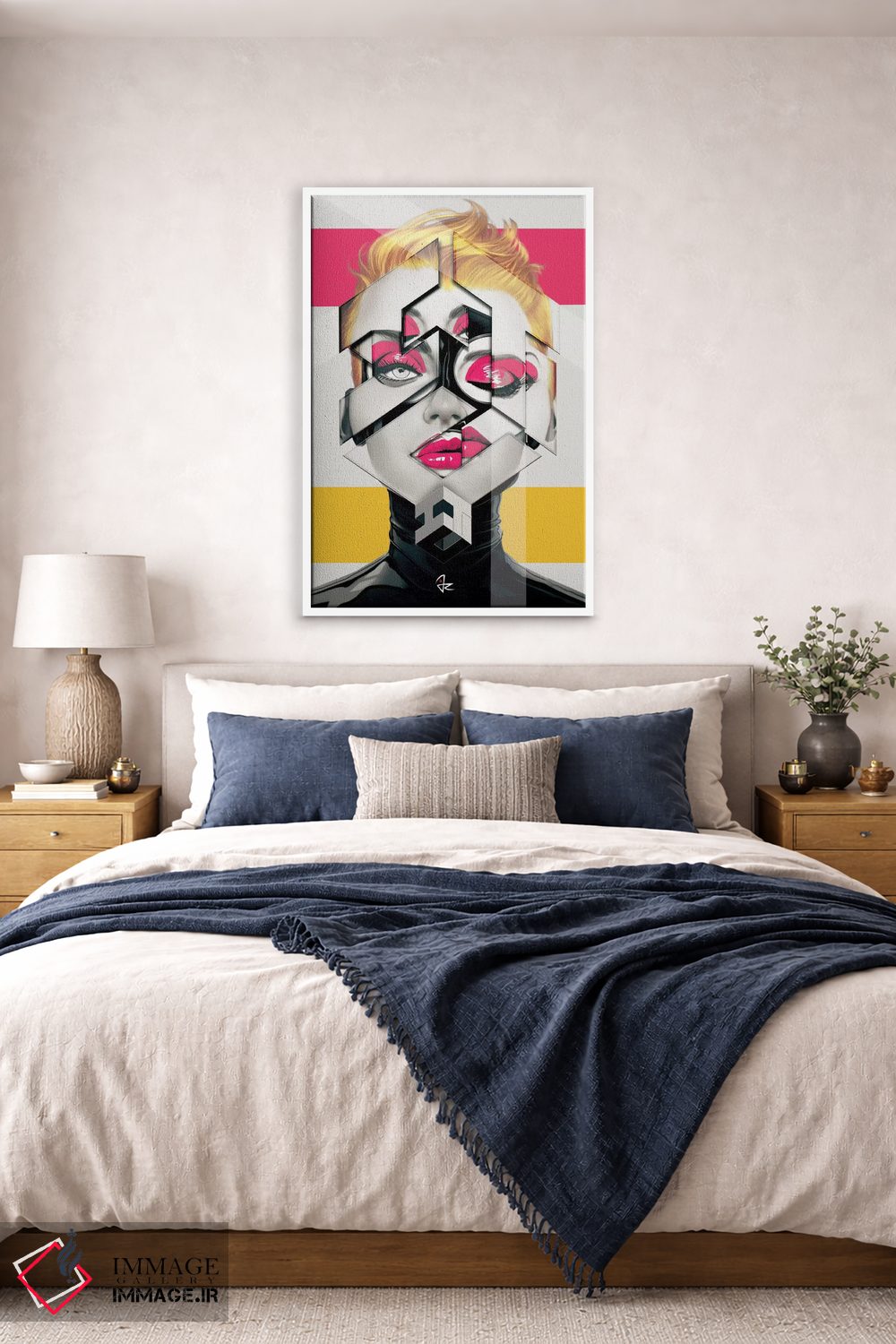 تابلو دکوراتیو شکل ۲ اثر جولیو روسی - D6W