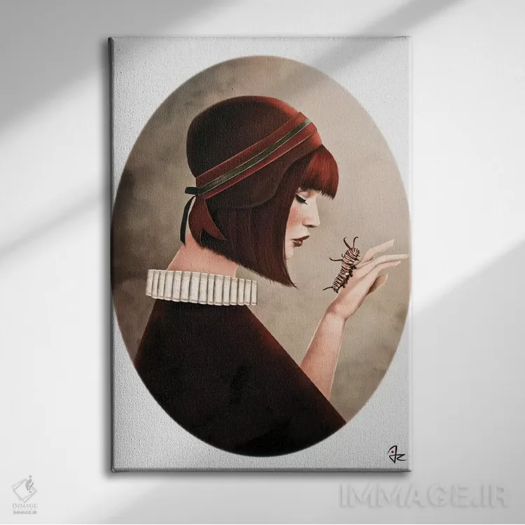 تابلو دکوراتیو پادشاه اثر جولیو روسی - نمای روبهرو روی دیوار