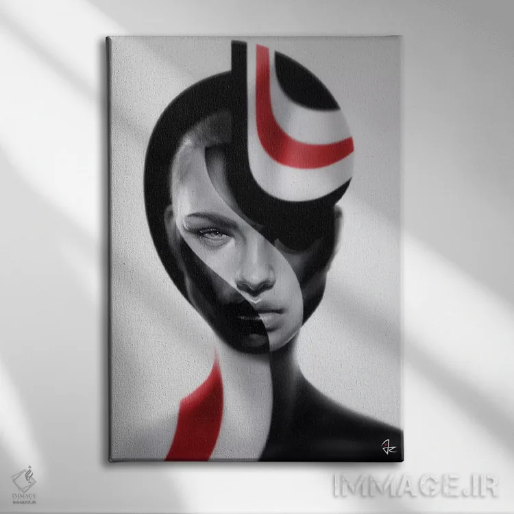 تابلو دکوراتیو کروی اثر جولیو روسی - نمای روبهرو روی دیوار