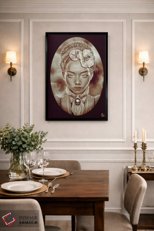 تابلو دکوراتیو روح ویکتوریایی اثر جولیو روسی - D2B