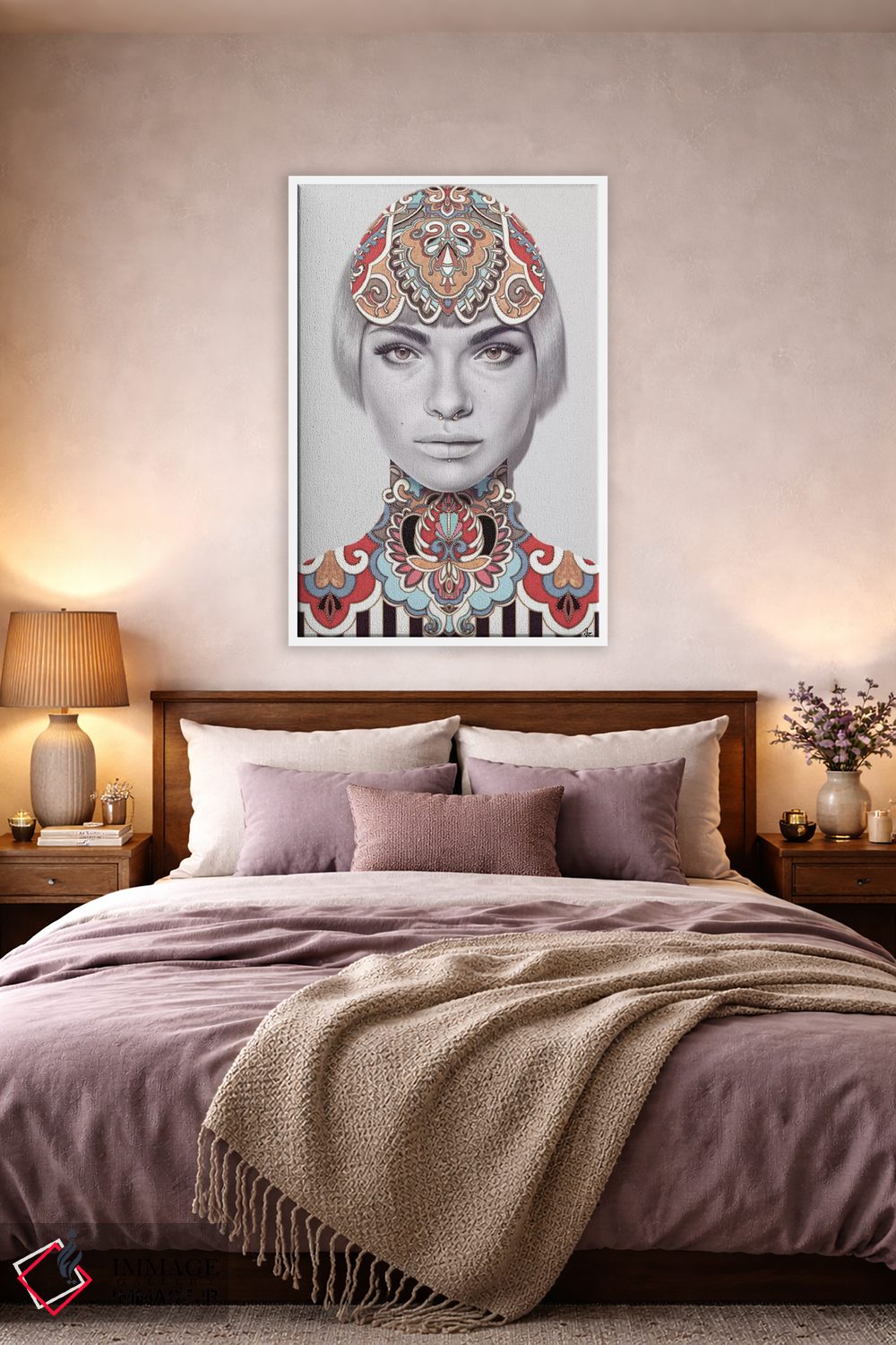 تابلو دکوراتیو بلو سام اثر جولیو روسی - D2W