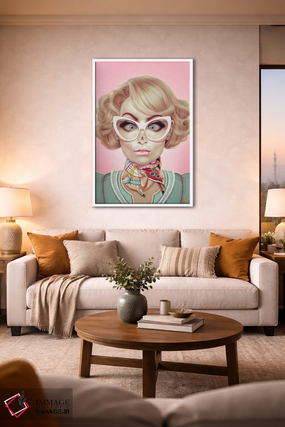 تابلو دکوراتیو پرواز کن اثر جولیو روسی - D1W